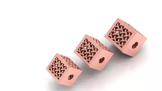 3 size beads or balls or jewellery accessories 3D print model