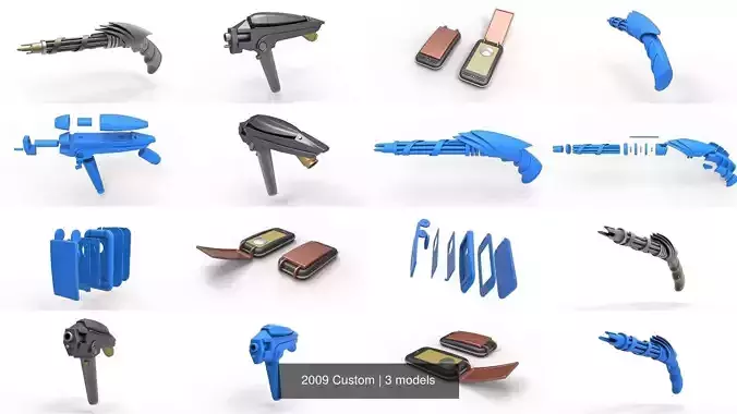 2009 Custom 3D Model Collection