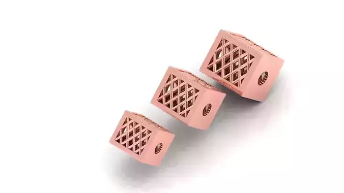 3 size beads or balls or jewellery accessories 3D print model