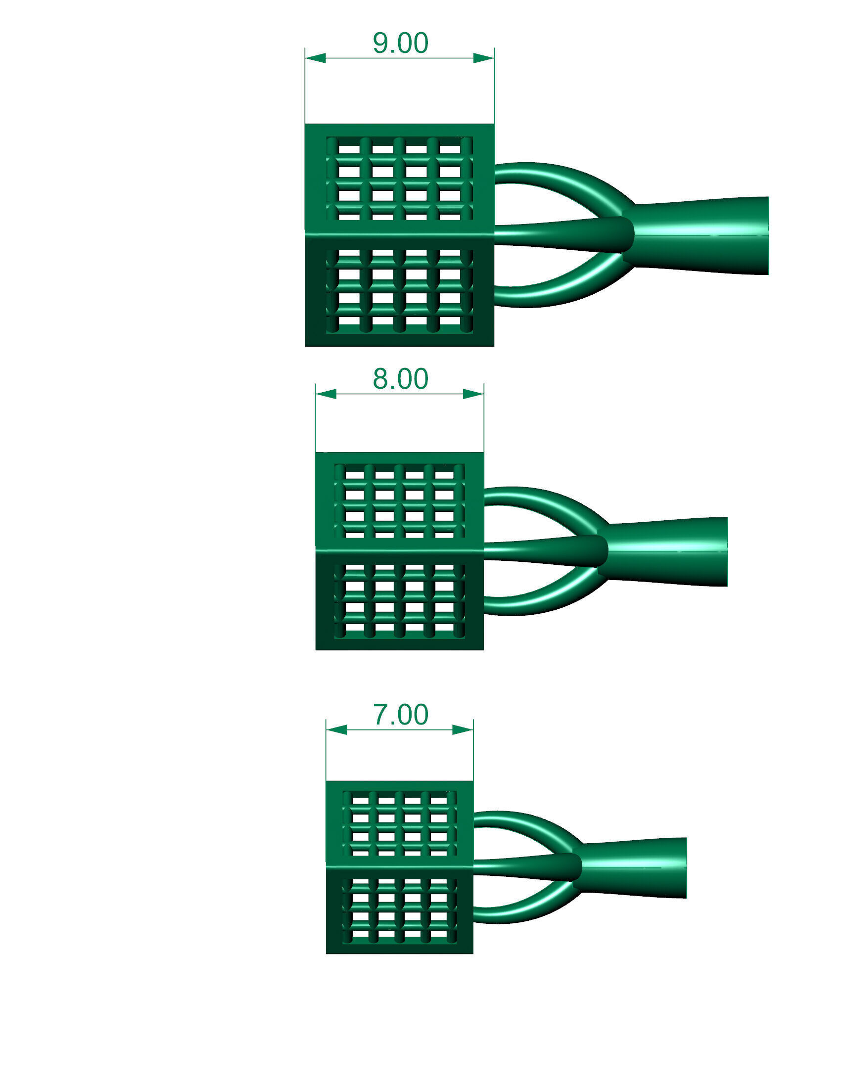 3 size beads or balls or jewellery accessories 3D print model_2