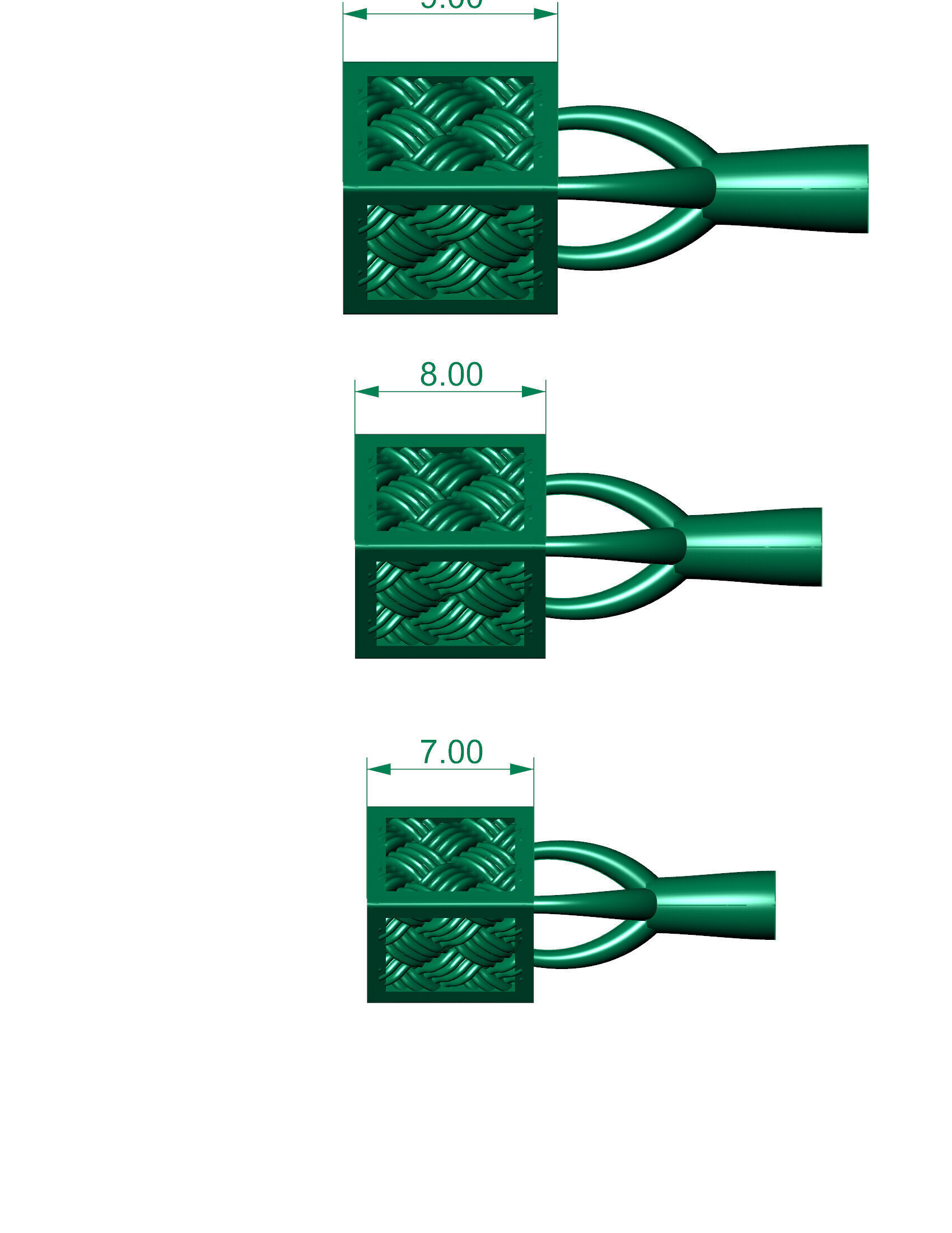 3 size beads or balls or jewellery accessories 3D print model_2