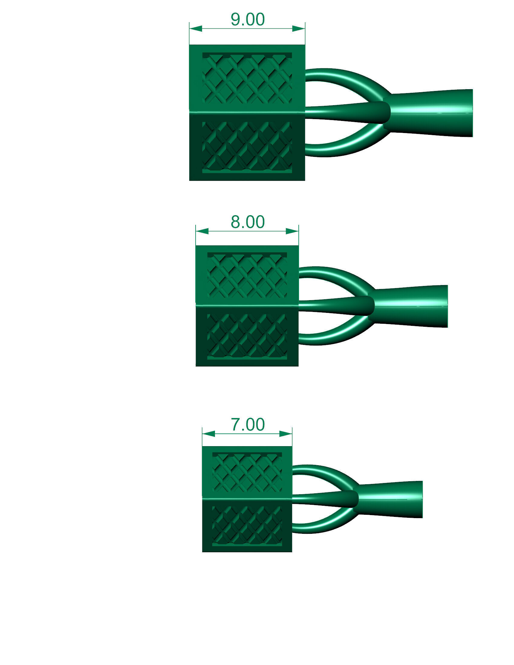 3 size beads or balls or jewellery accessories 3D print model_2