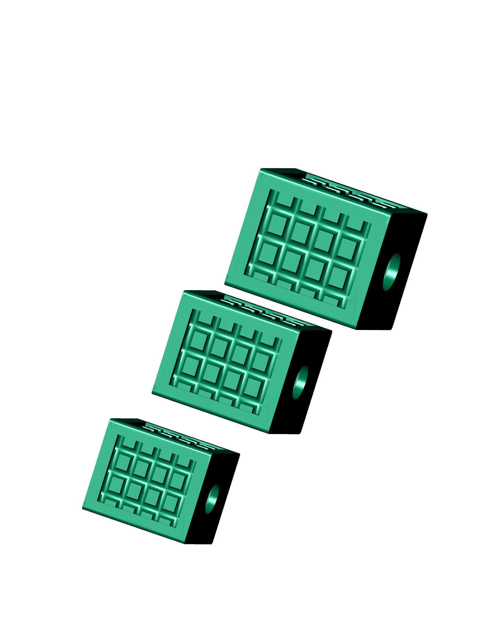 3 size beads or balls or jewellery accessories 3D print model_1