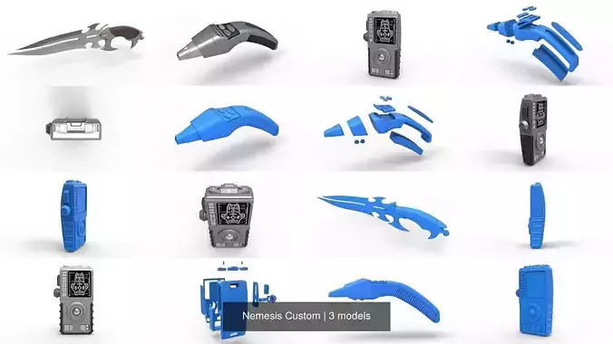 Nemesis Custom 3D Model Collection