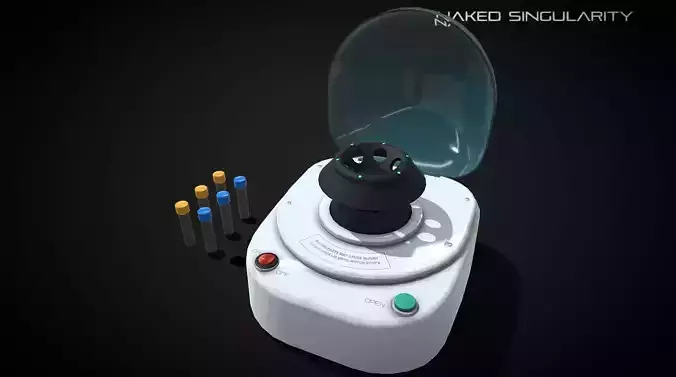 Mini Centrifuge - Laboratory - Lowpoly Low-poly 3D model