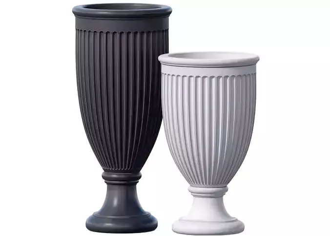 Decorative flower Vase Urn Pot inmodern style home decoration 