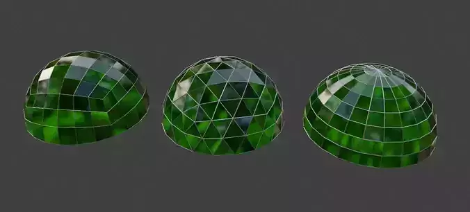 Dome type truss Free 3D model