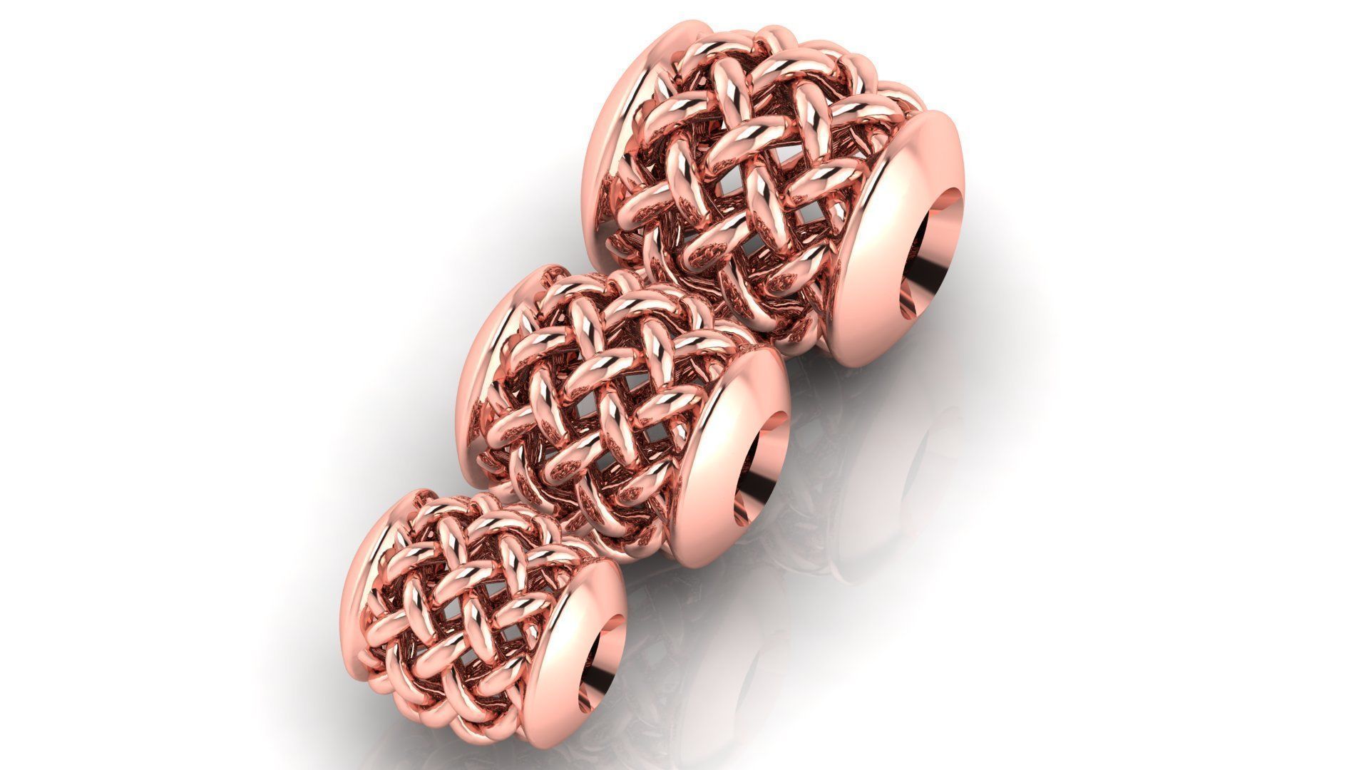 50 UNIQUE DESIGN OF 150 beads or balls or jewelry accessories 3D Model Collection_16