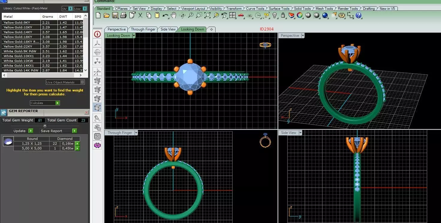 2304 ring 3D print model_0