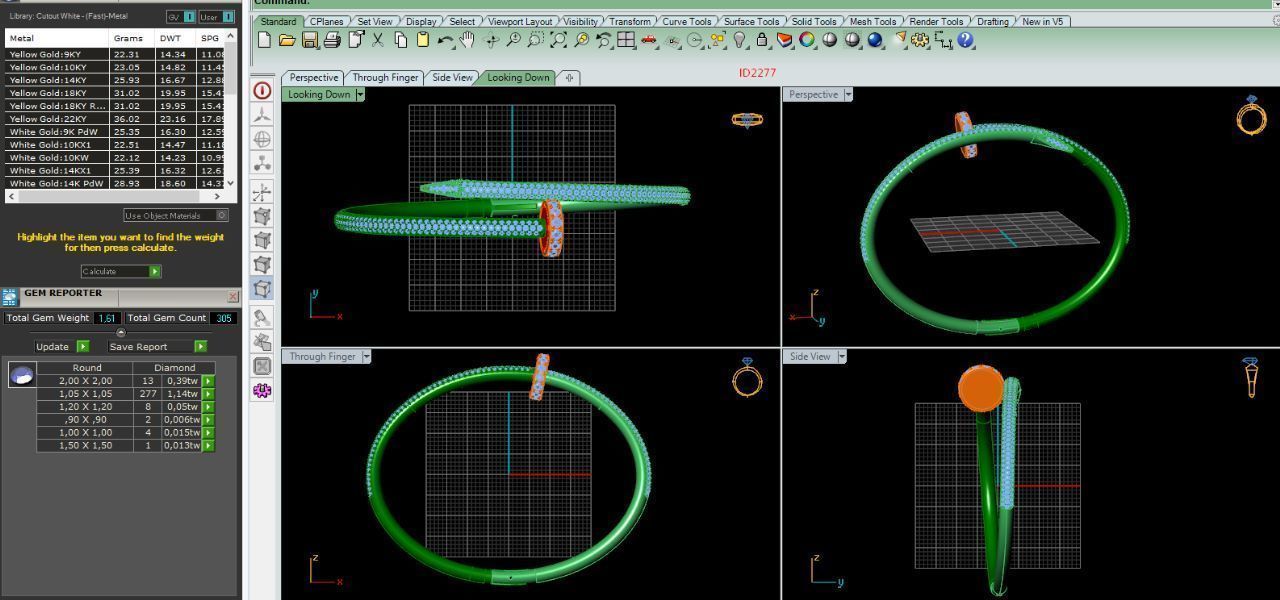 2277 car braclet 42 to 66 3D print model_2