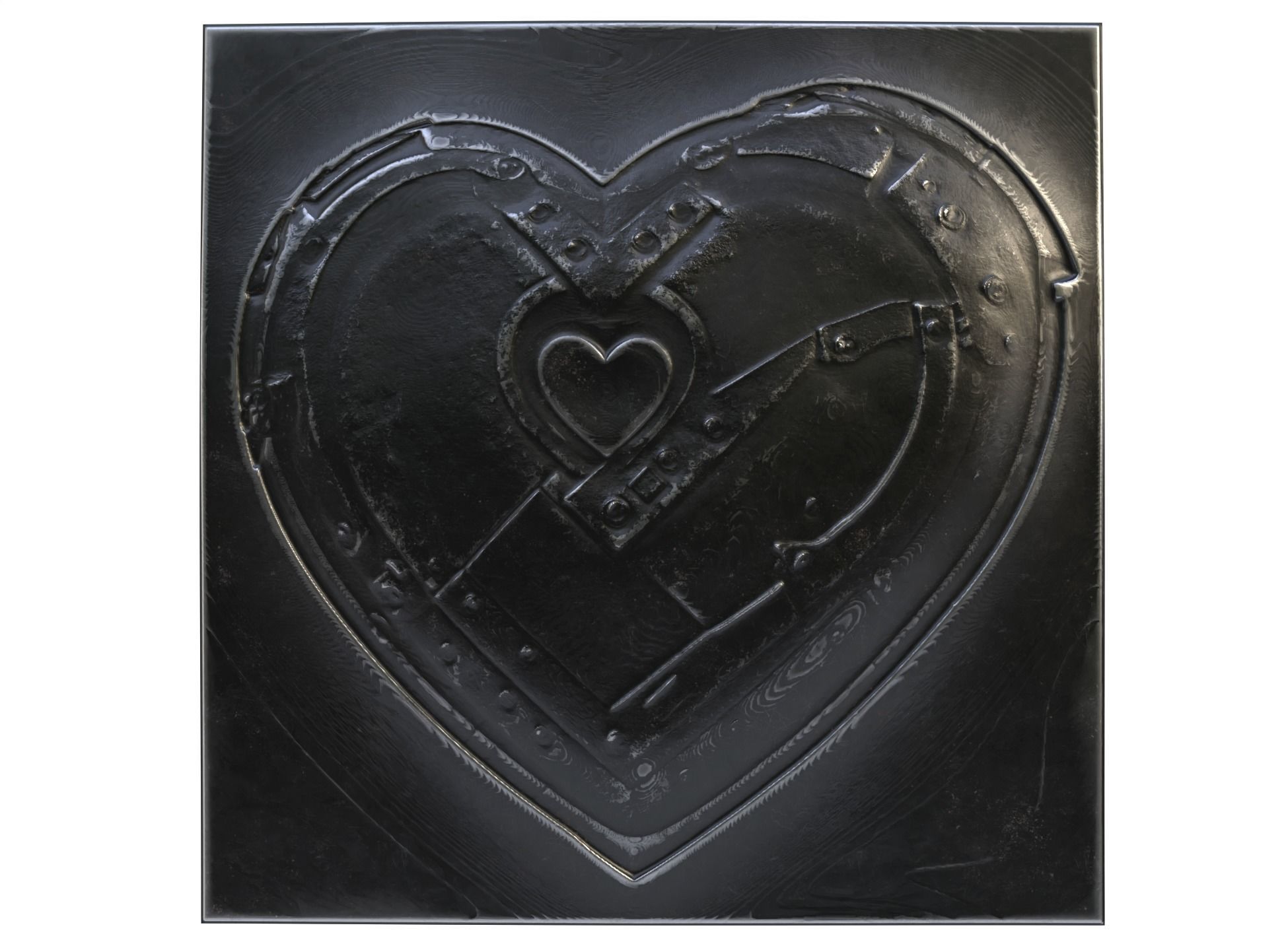 Decorative panel 30 3D model_2