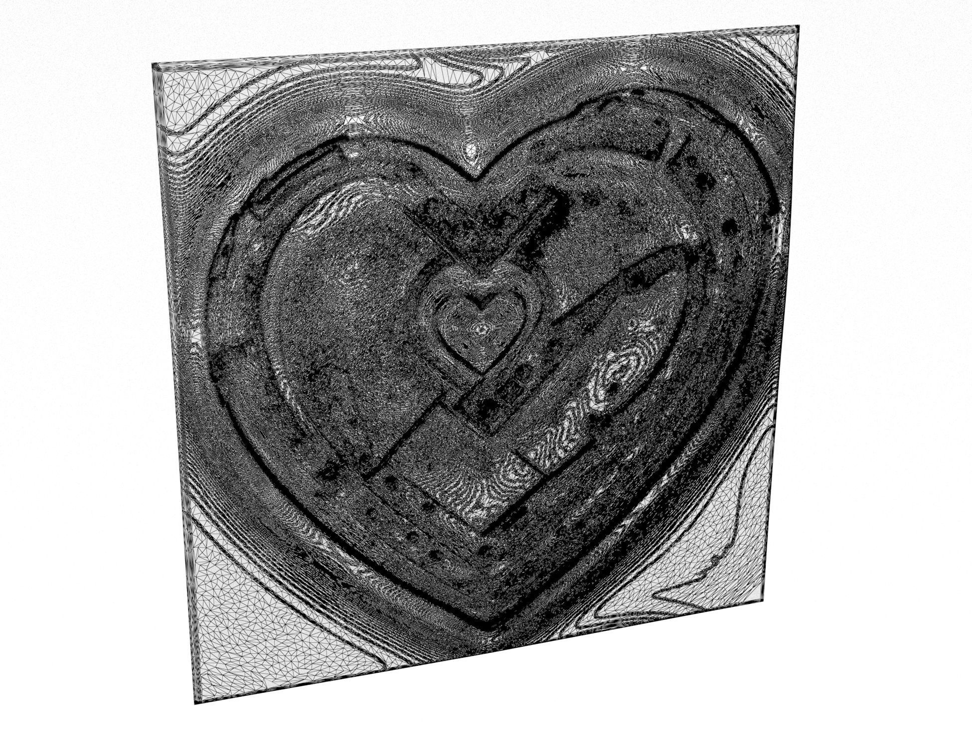 Decorative panel 30 3D model_1