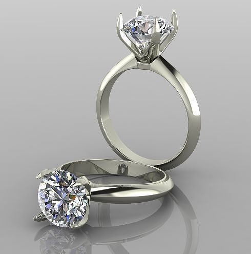  2306 ring tiffany 3D print model