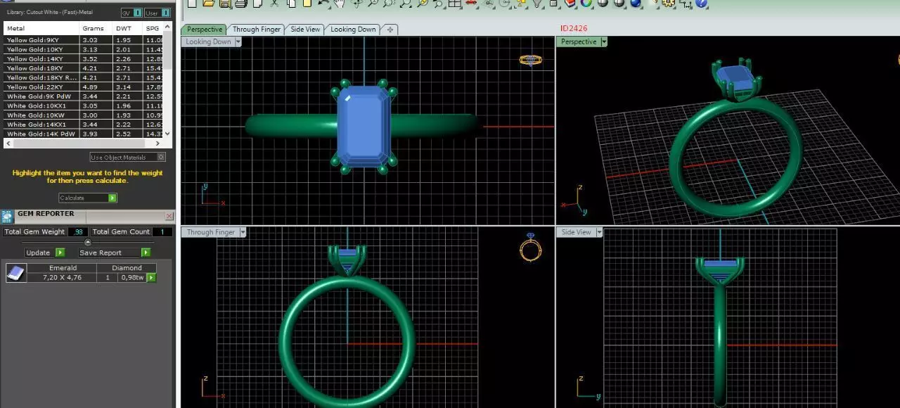  2426 ring 3D print model_0