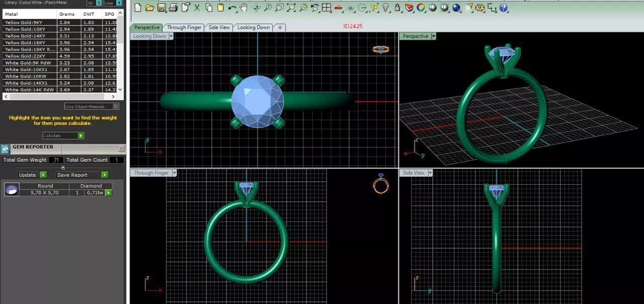  2425 ring 3D print model_0