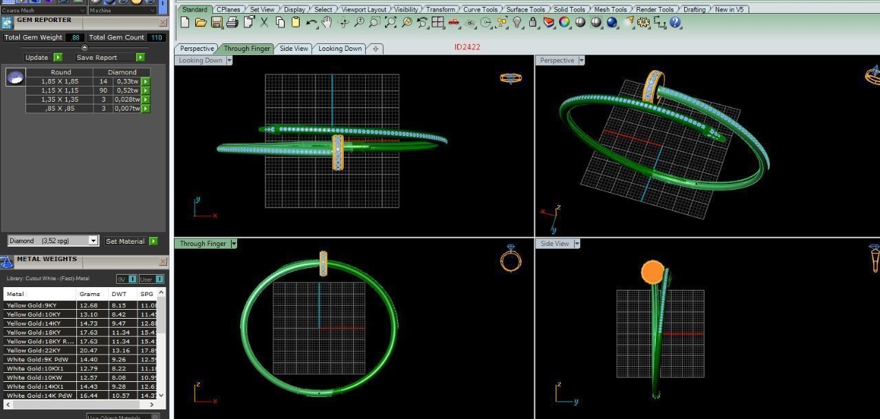  2422 cart  180 3D print model_1
