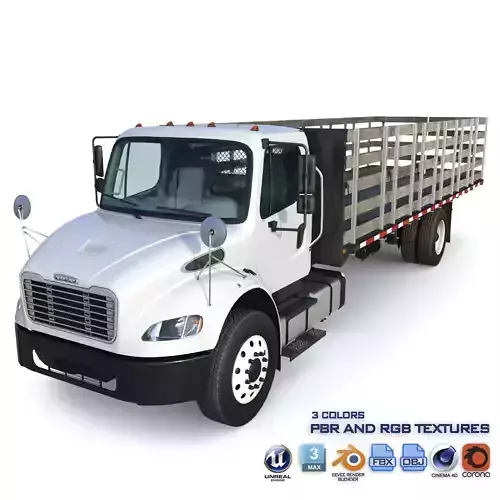 Freightliner M2 106 Flatbed Stake Truck