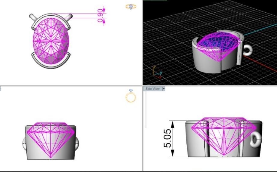 2363 chain 3D print model_2