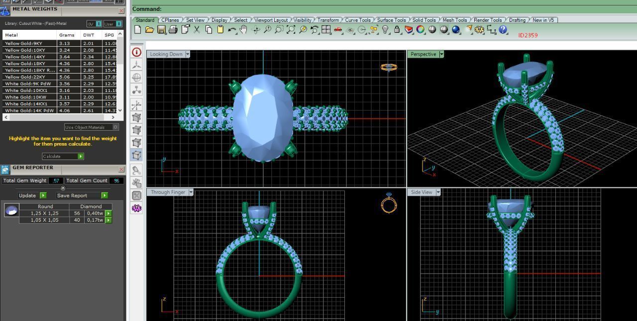  2359 ring 3D print model_1