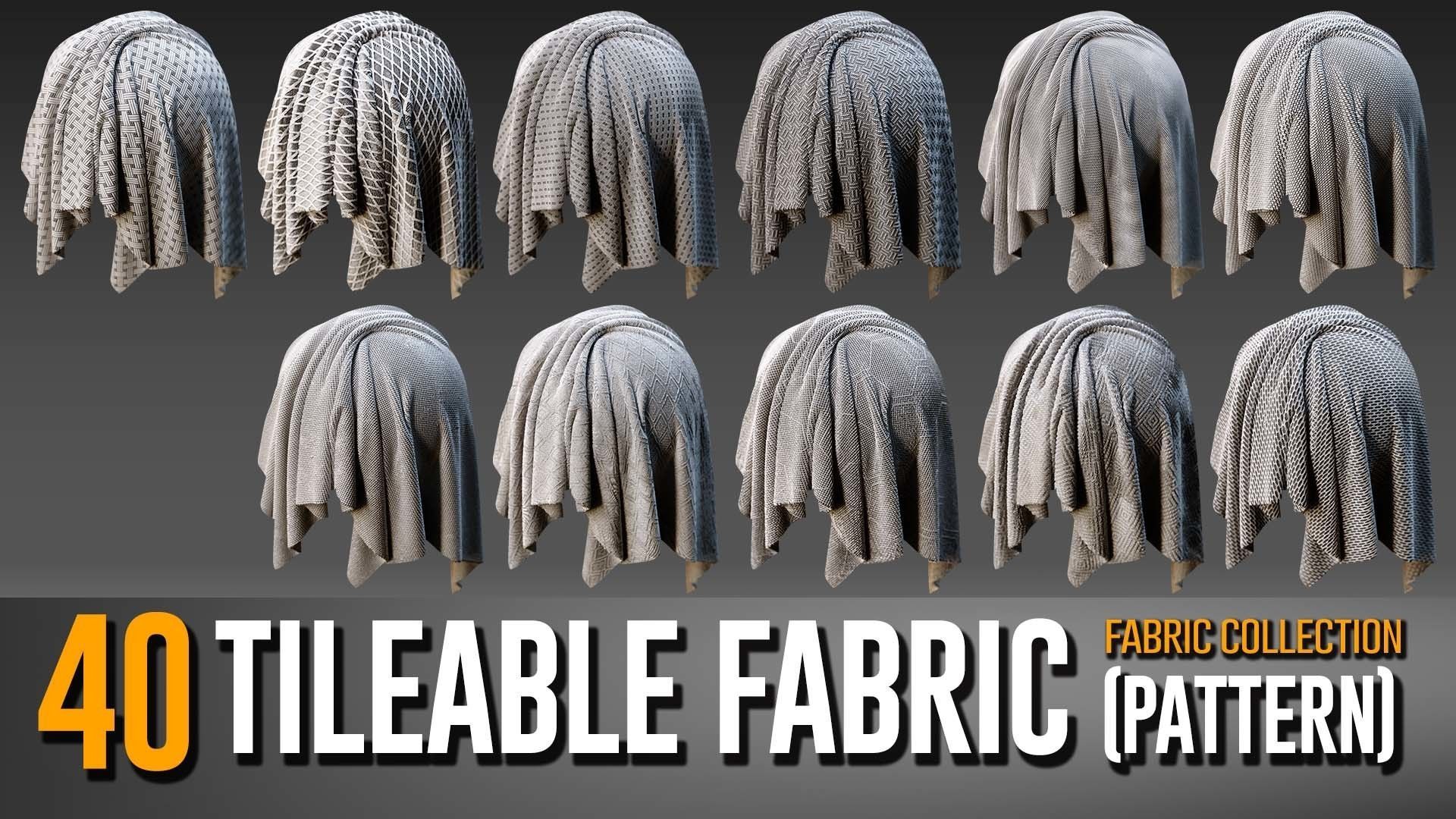 40 Tileable Fabric Collection- VOL 05 Texture_3