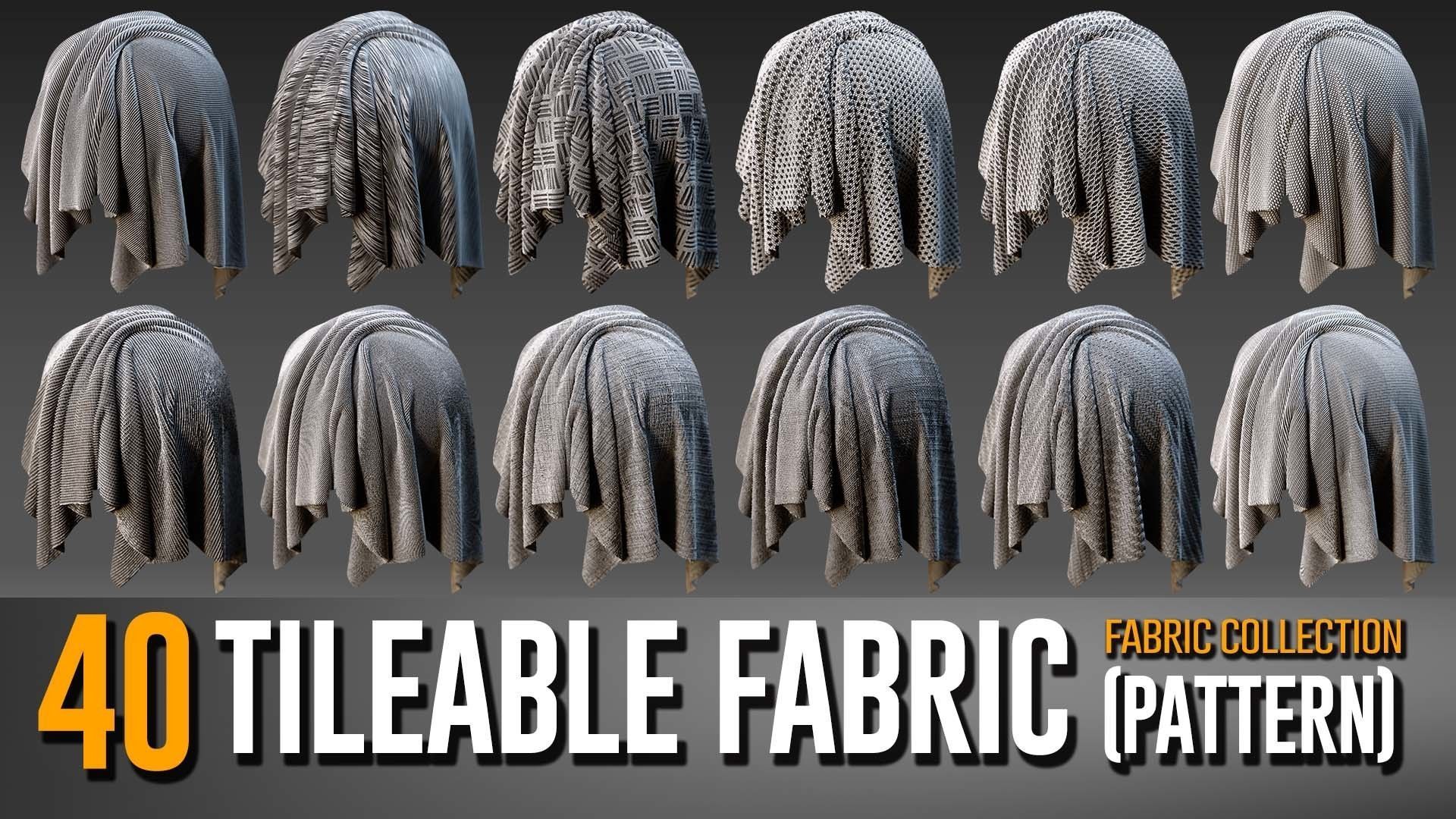 40 Tileable Fabric Collection- VOL 05 Texture_2
