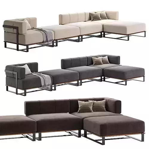 SALIM OUTDOOR SOFA 5 set