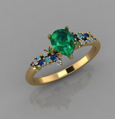  2473 ring 3D print model_3