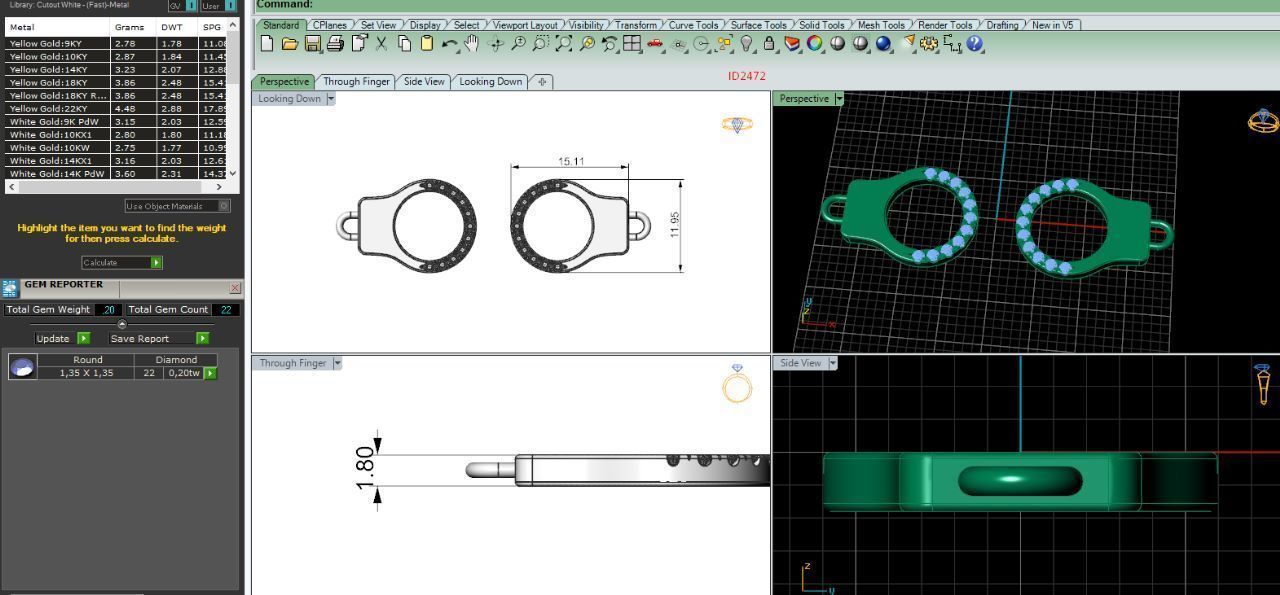  2472 brac 3D print model_1