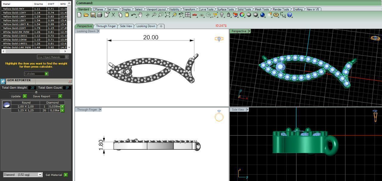  2471 Fish 3D print model_1