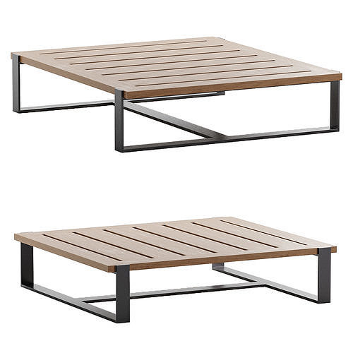 SALIM OUTDOOR COFFEE TABLE 3D model