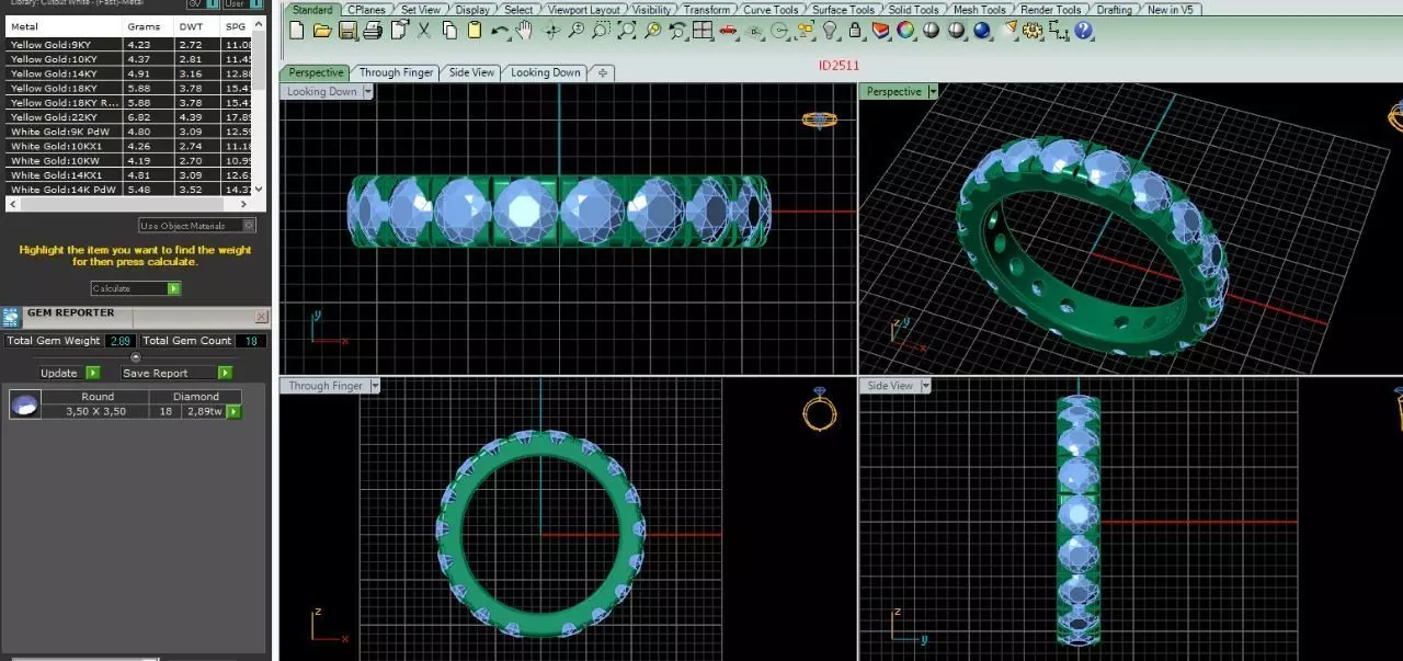   ring 55 3D print model_0