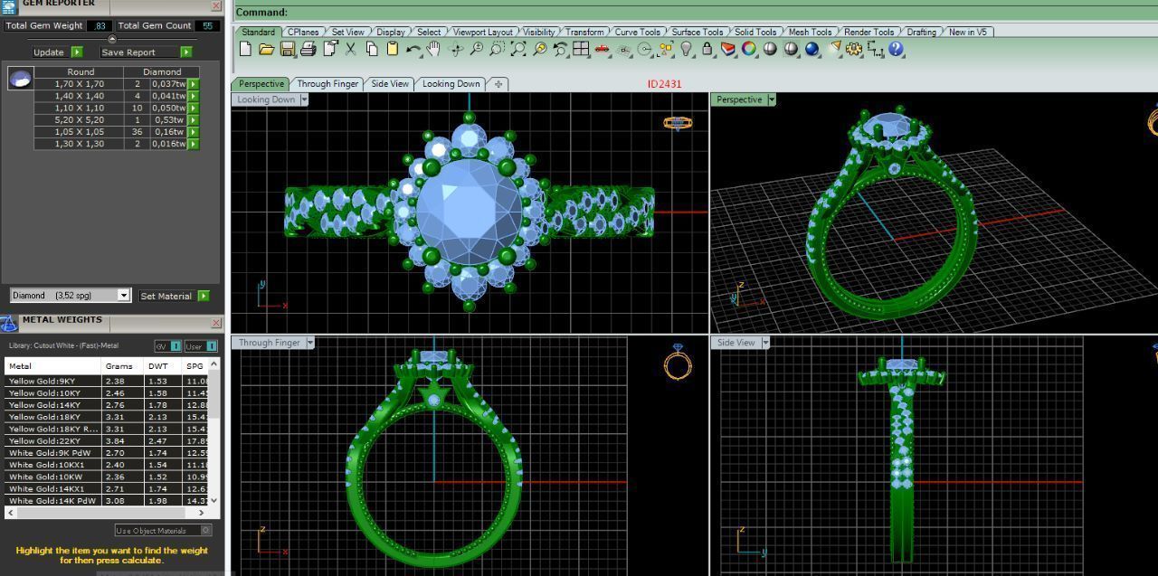 ring 9 3D print model_5