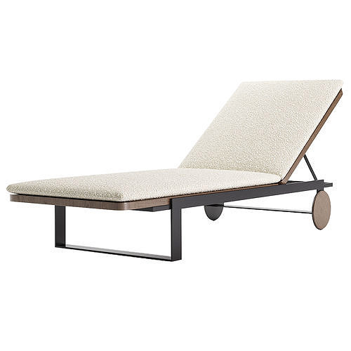 SALIM OUTDOOR SUN LOUNGER 3D model