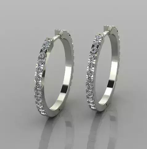 round earrings 2492 earrings