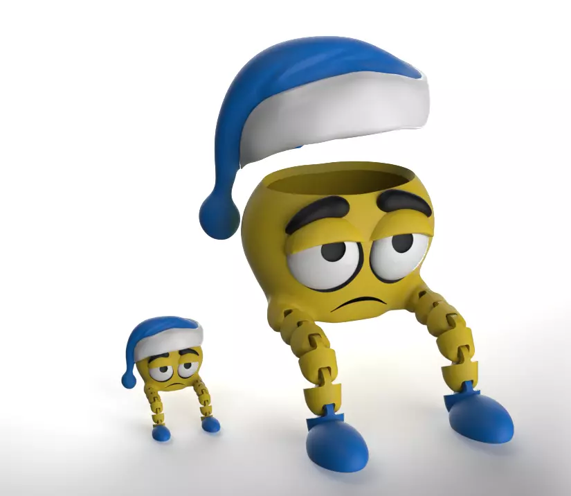 TIRED BUDY 3D print model_0