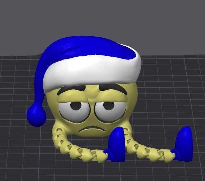 TIRED BUDY 3D print model_1