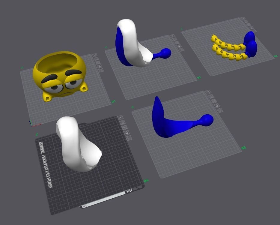 TIRED BUDY 3D print model_2