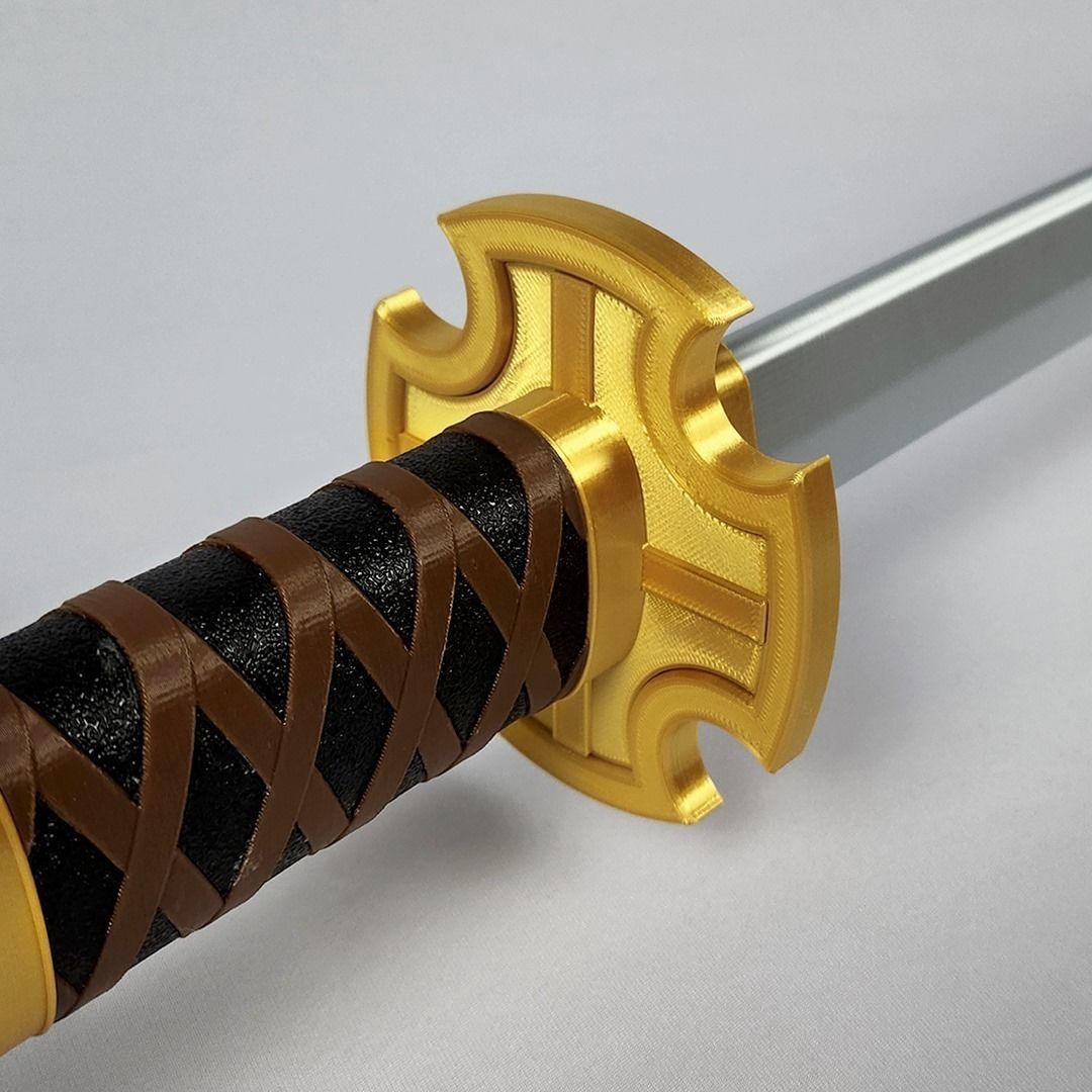 Sandai Kitetsu -  Zoro Cursed Katana - One Piece 3D print model_3