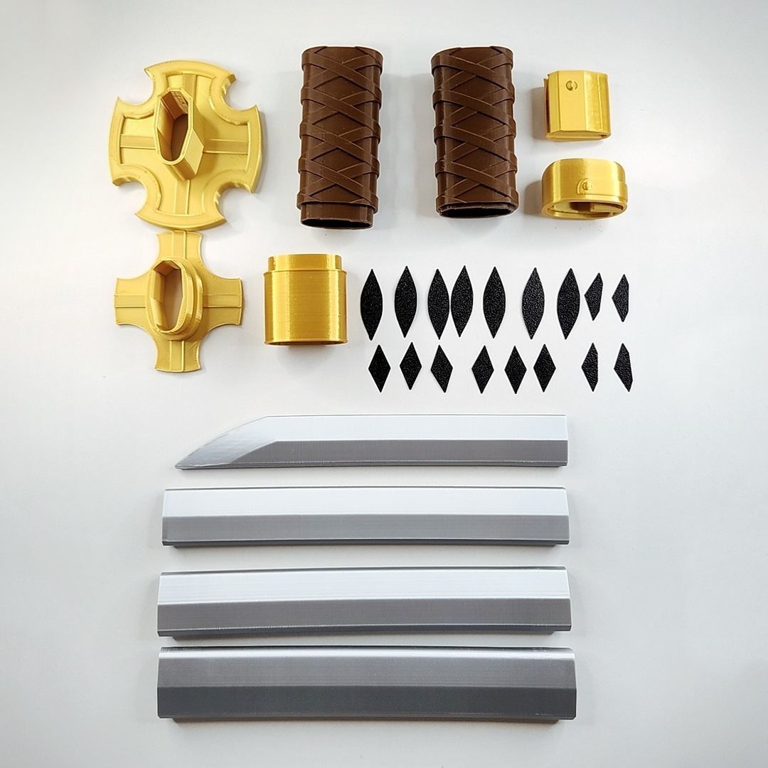 Sandai Kitetsu -  Zoro Cursed Katana - One Piece 3D print model_5