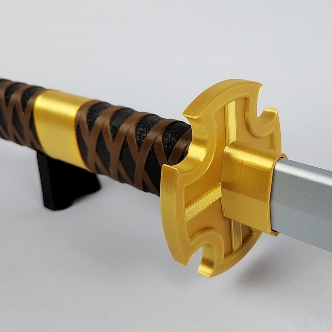 Sandai Kitetsu -  Zoro Cursed Katana - One Piece 3D print model_1