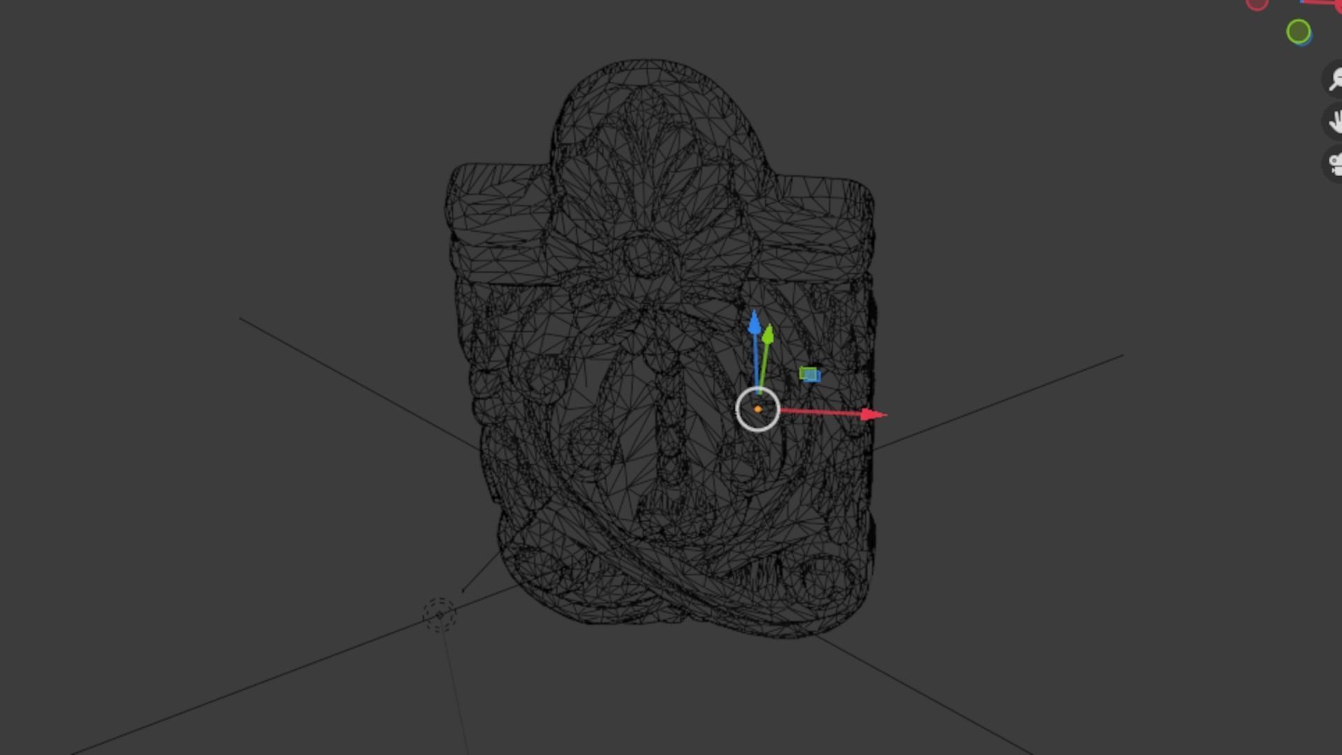 Classic carved decor ornament 488 3D print model_6