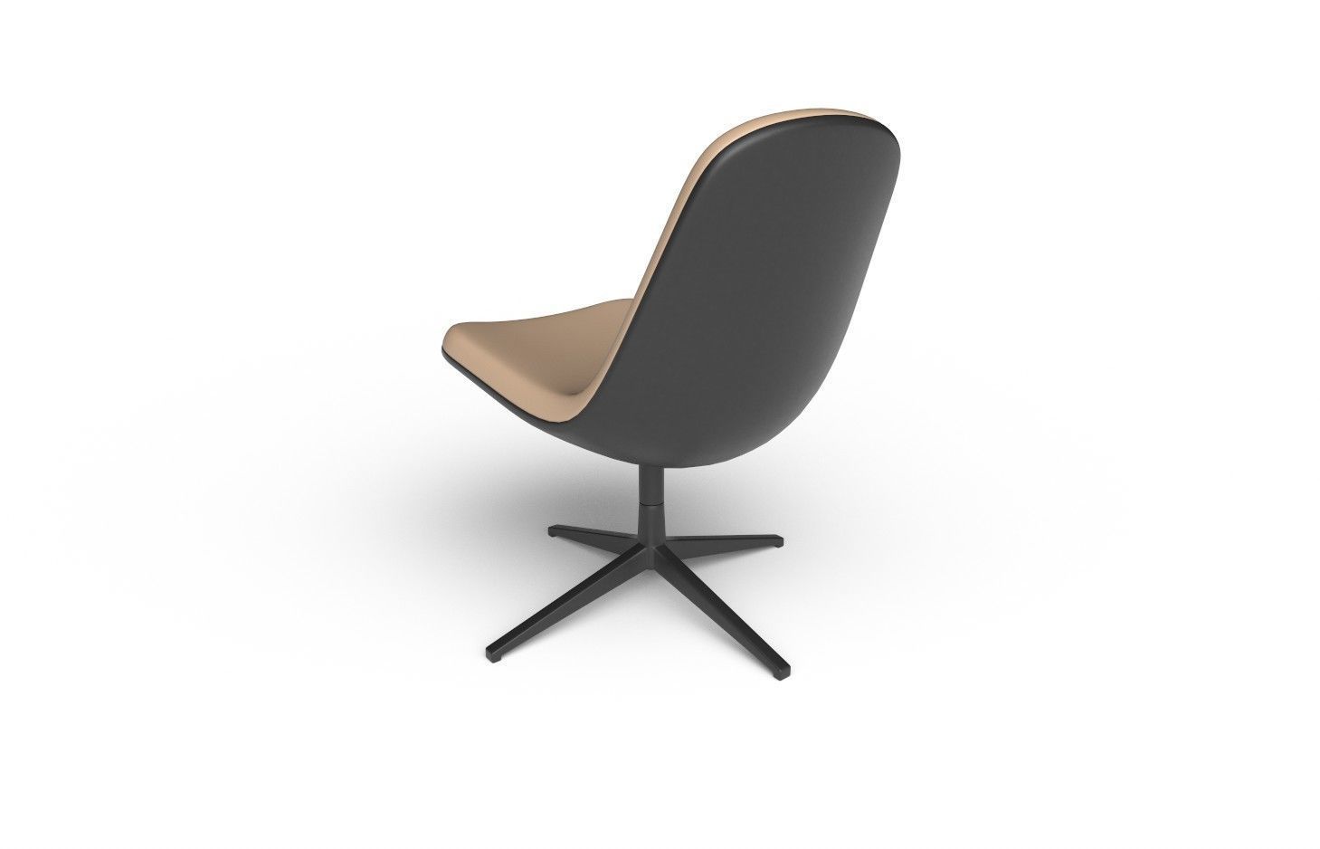 Chair  M01 Low-poly 3D model_7