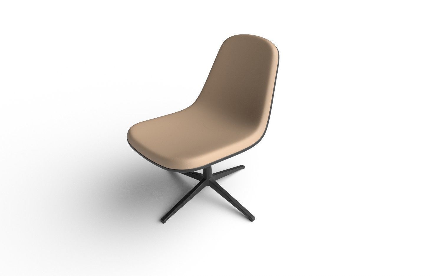 Chair  M01 Low-poly 3D model_5