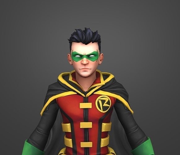 robin 3D model