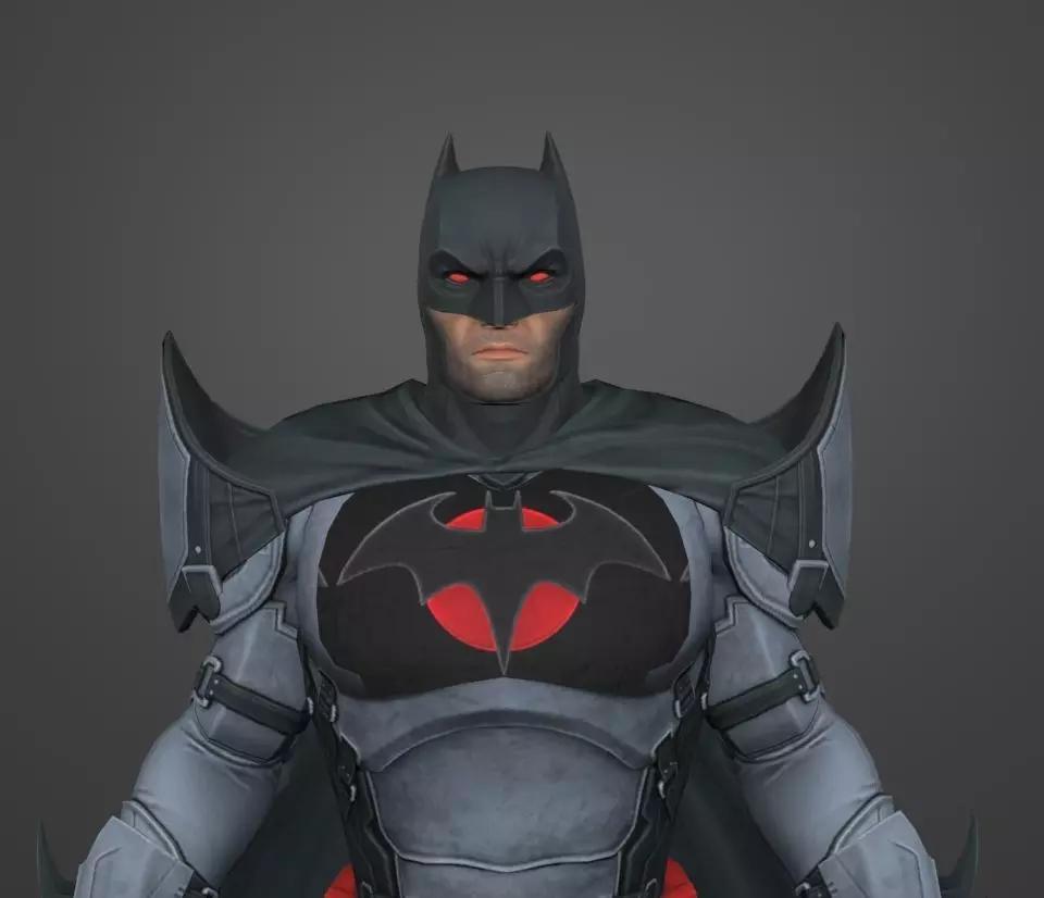 batman point flash 3D model_0