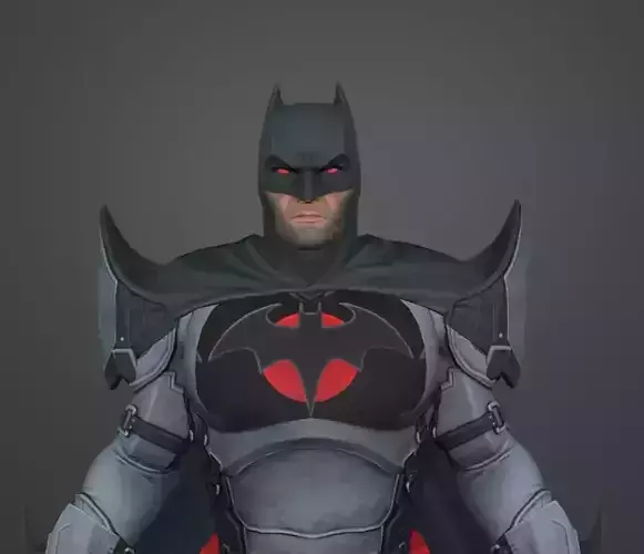 batman point flash 3D model