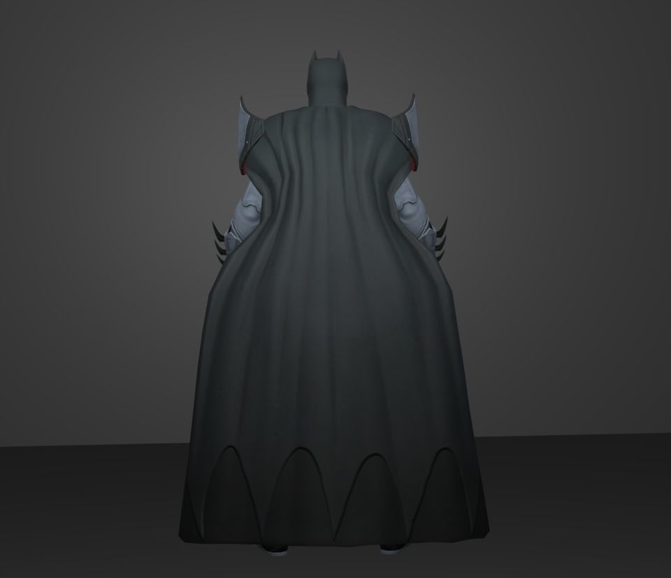 batman point flash 3D model_4