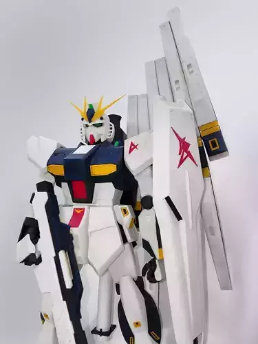 Fully Articulated RX-93 Nu Gundam  3D print model