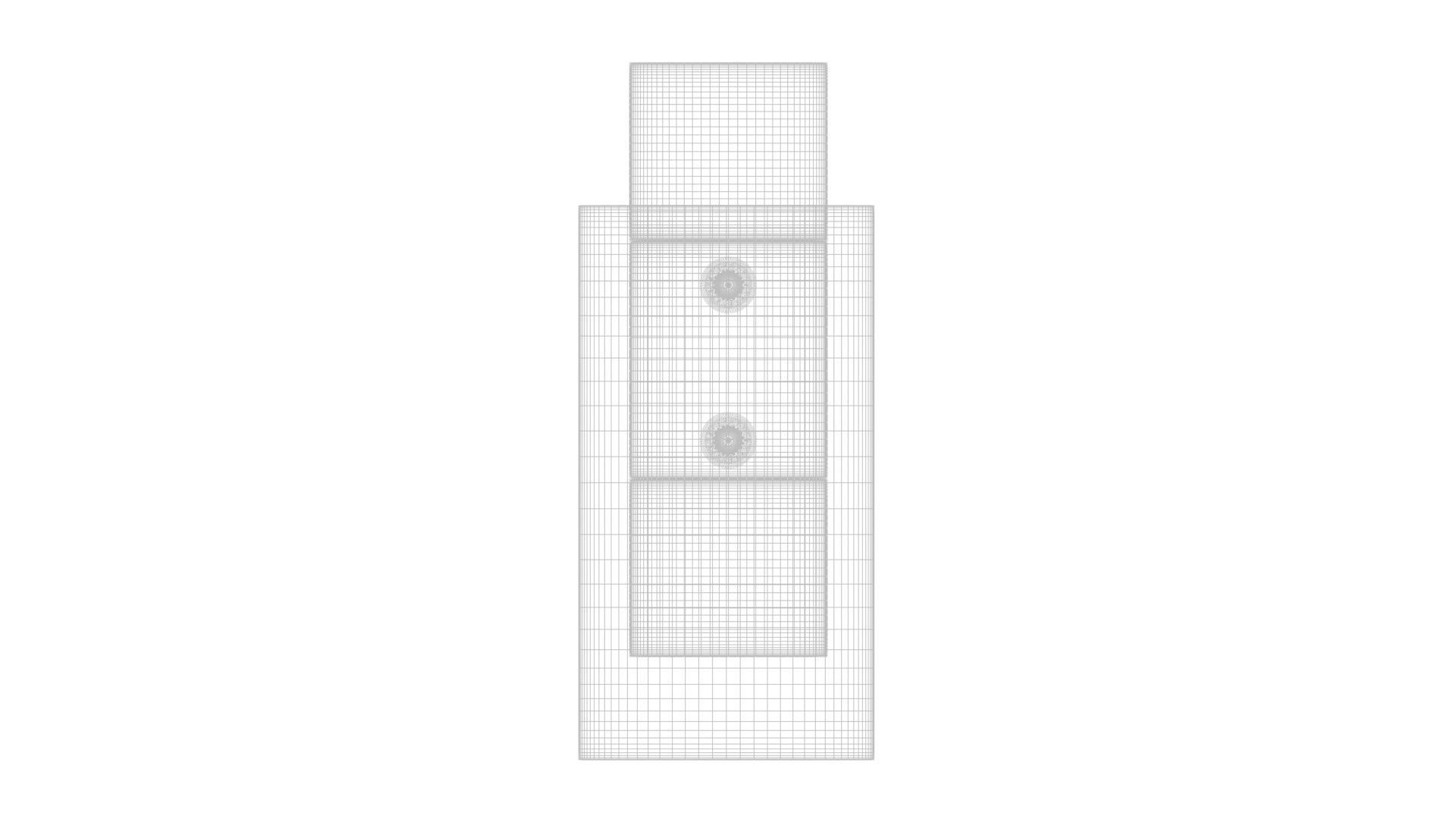 Pharmacy Sign Board 3D model_30