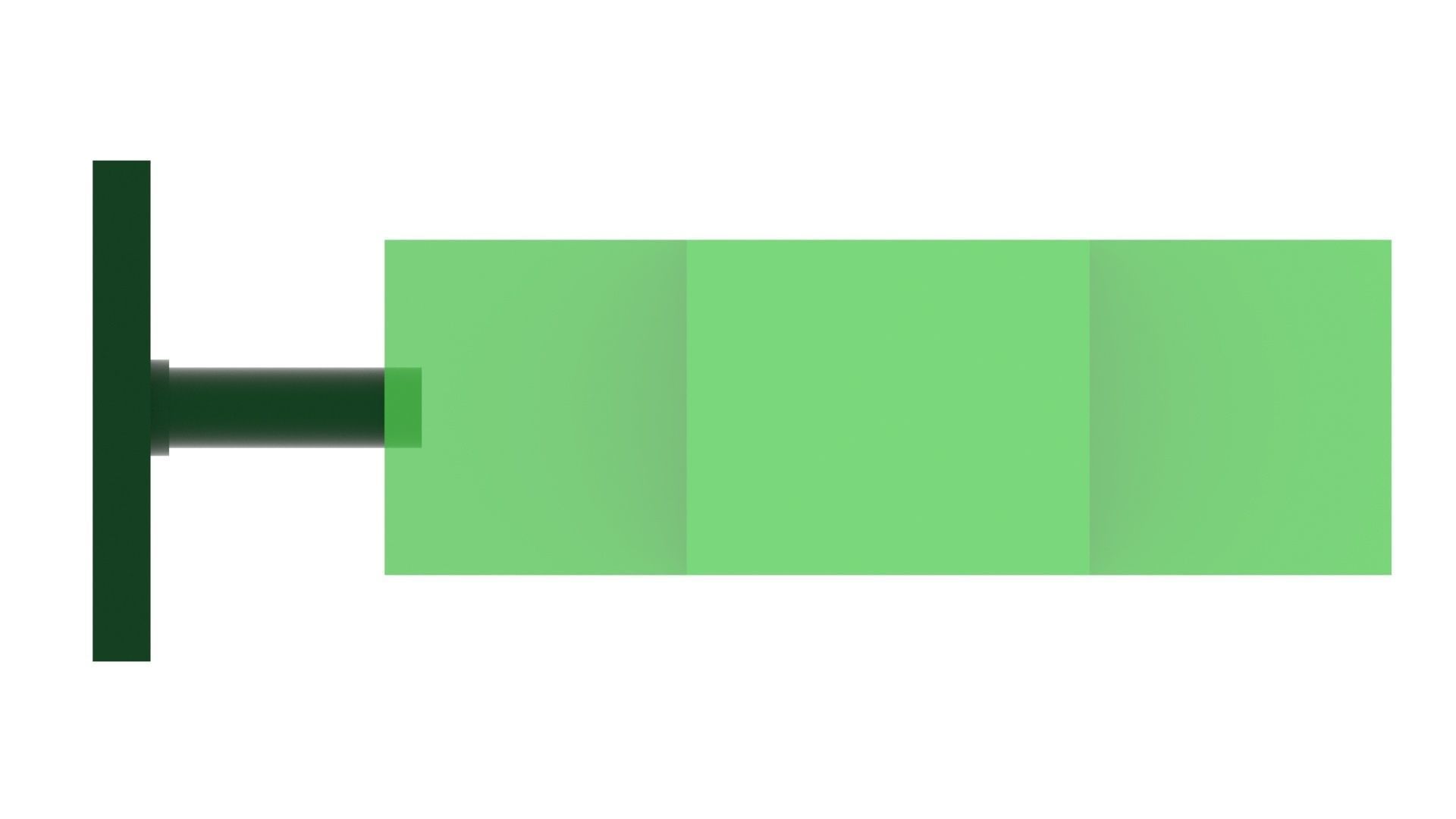 Pharmacy Sign Board 3D model_14